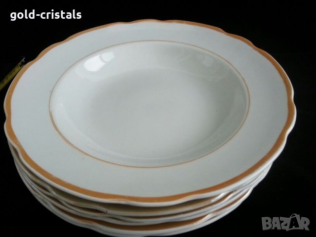 Руски порцеланови чинии, снимка 3 - Чинии - 24080260