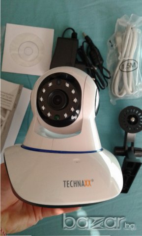 Охранителна камера TECHNAXX IP 720P закрит (TX-23 +), 1,3MP - нови!, снимка 14 - Камери - 17746401