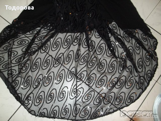 Бутикова супер луксозна дамска рокля - ном. 42-44-намалена, снимка 10 - Рокли - 8776162