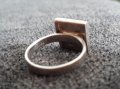 Масивен сребърен пръстен със мъхов ахат / проба 925 Житен клас , снимка 4