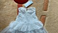 6-8 месеца чисто нова детска рокличка с бродерия за дете , снимка 8