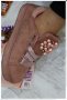РАЗПРОДАЖБА Спортни обувки в пепелно розово с перли, снимка 1 - Кецове - 19055873