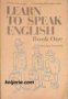 Learn to speak English book one , снимка 1 - Други - 21617386