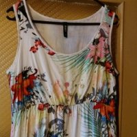 Дам.рокля-"COLOURS"-/вискоза/-цвят-шарена. Закупена от Италия., снимка 5 - Рокли - 22610548