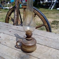 Газена лампа, снимка 1 - Антикварни и старинни предмети - 17137946