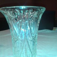 ваза стъклена старинна, снимка 1 - Вази - 12012191