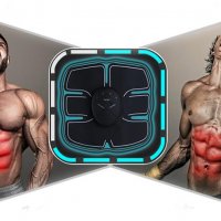 Уред за стягане на мускулите, отслабване и масаж Smart EMS Muscle Trainer, снимка 6 - Фитнес уреди - 20580148
