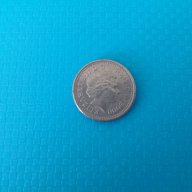 монета 5 pence 2000г Elizabeth 2 пет пенса, снимка 2 - Нумизматика и бонистика - 15263679