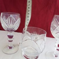 кристални чаши , снимка 16 - Антикварни и старинни предмети - 19293090