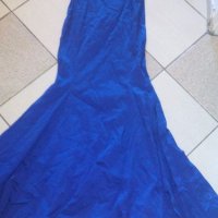 Дълга рокля-памук, снимка 1 - Рокли - 18962058