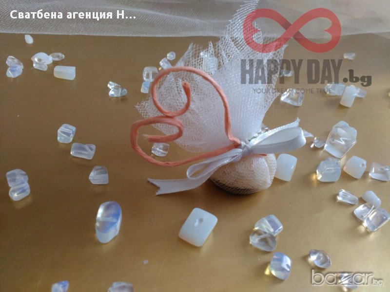 Сватбени късмети - късметче за хвърляне Сърце, снимка 1