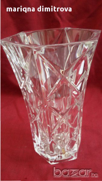  кристална ваза , снимка 1