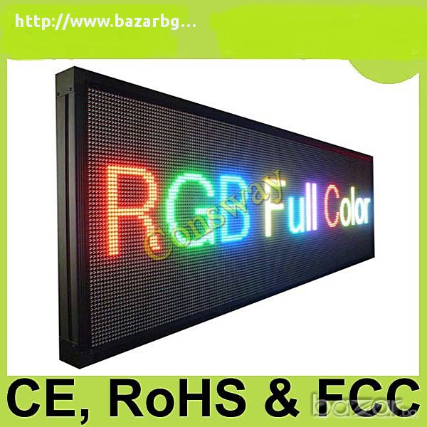 LED ИНФОРМАЦИОННИ ТАБЛА P10MS, снимка 1