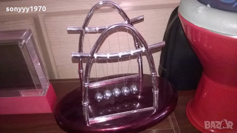 ретро колекция-перпетомобиле с метални топчета, снимка 1