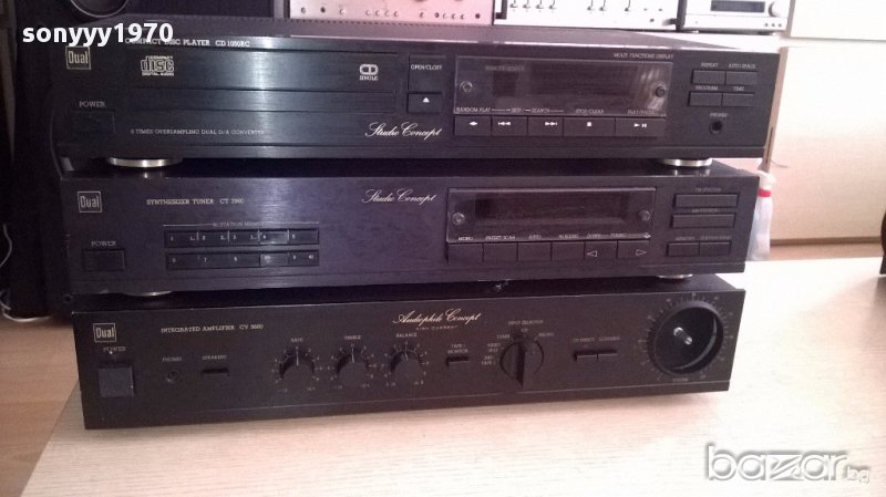 dual-аудиофилски комплект-ОСТАНА САМО ТУНЕРА!!! внос швеицария, снимка 1