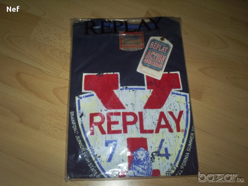  Нова тениска Replay, оригинал , снимка 1