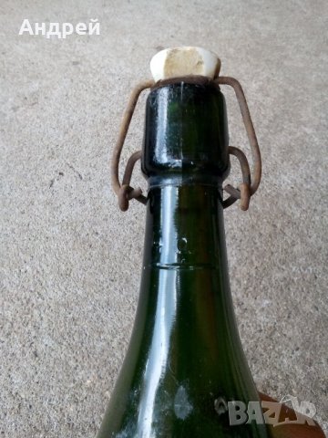 Бирена бутилка,шише БЪЛГАРСКО ПИВОВАРНО Д-ВО ШУМЕН РУСЕ 1941, снимка 5 - Антикварни и старинни предмети - 21609622