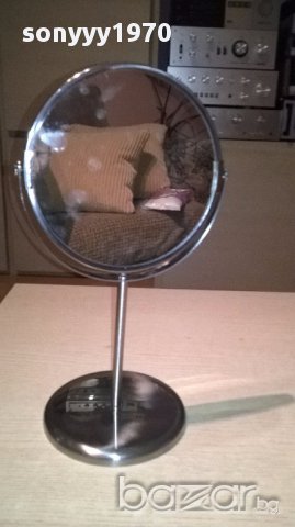 Профи козметично огледало-инокс-33х19см-внос швеицария, снимка 9 - Антикварни и старинни предмети - 17769577