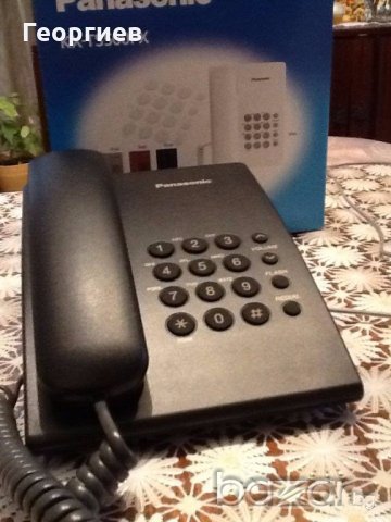Телефон panasonic kx-ts500fx - стационарен/домашен, снимка 2 - Стационарни телефони и факсове - 19934452