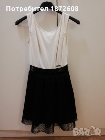 Дам.рокля-бяло/черно