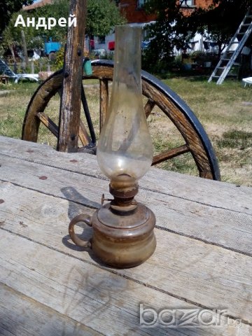 Газена лампа, снимка 1 - Антикварни и старинни предмети - 17137946