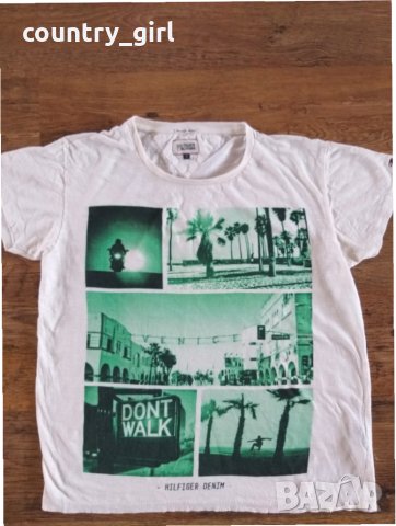 Tommy Hilfiger - страхотна мъжка тениска, снимка 4 - Тениски - 25682103