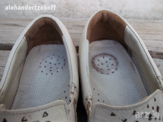 Дамски резани обувки от естествена кожа , снимка 9 - Дамски ежедневни обувки - 25692681