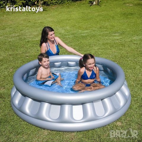 Надуваем басейн Сив кристал Бестуей Bestway 152*52 см. - 51080, снимка 1