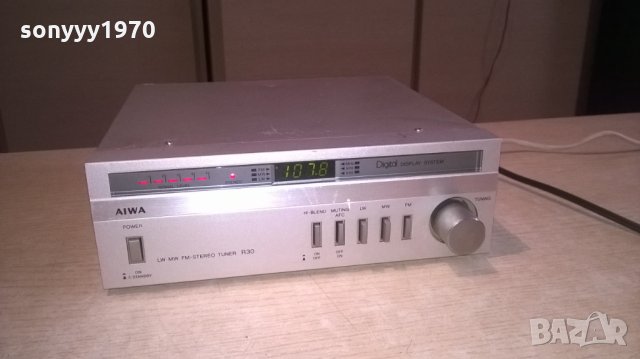 aiwa made in japan-tuner-внос швеицария, снимка 3 - Ресийвъри, усилватели, смесителни пултове - 24973953