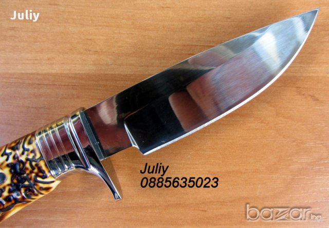 Ловен нож с фиксирано острие /дължина 25,5 см/ , снимка 2 - Ножове - 10290429