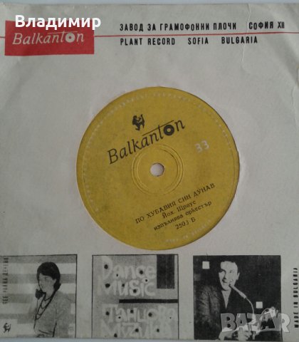 Грамофонни плочи Балкантон-1Емил Димитров,Би Джииз,Бениамино Джили,Йохан Щраус , снимка 13 - Грамофонни плочи - 21723352