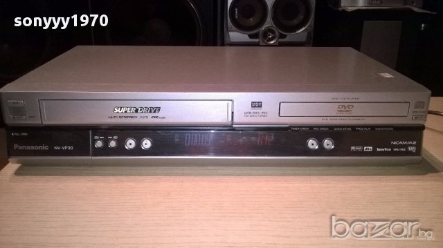 Panasonic nv-vp30ec-s hifi video+dvd+optical out-внос швеицария