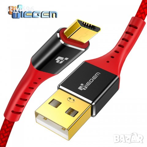 КАБЕЛ USB micro - 3 метра ново, снимка 2 - USB кабели - 22638036