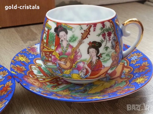 Изключително фин китайски порцелан, снимка 11 - Антикварни и старинни предмети - 22669902