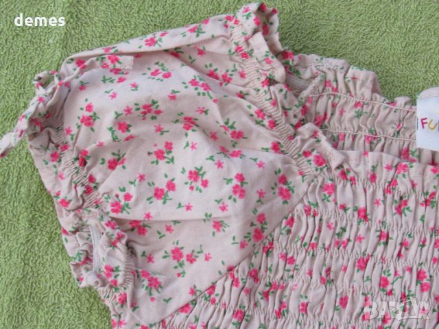 Блузка за момиче с буфан ръкав, размер 110, снимка 5 - Детски Блузи и туники - 21888099