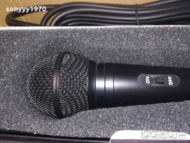 yamaha-нов микрофон с кабел-внос швеицария, снимка 11 - Микрофони - 20376890