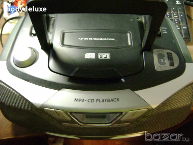 Philips AZ1130 радио МР3 компакт-диск плейър, снимка 3 - Радиокасетофони, транзистори - 18630512