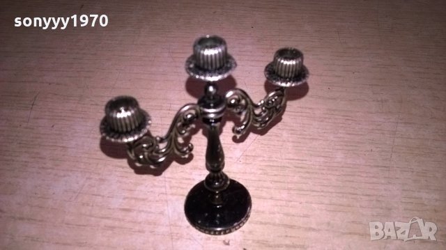 мини ретро колекция-свещник-внос швеицария-8х7х3см, снимка 11 - Колекции - 21884416