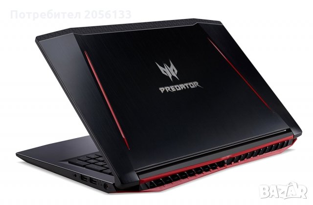 Acer Predator Helios 300, PH315-52-7967, 15.6" FHD 120Hz IPS, i7-9750H, 8GB, 256GB SSD, GTX 1660Ti, , снимка 4 - Лаптопи за дома - 21650227