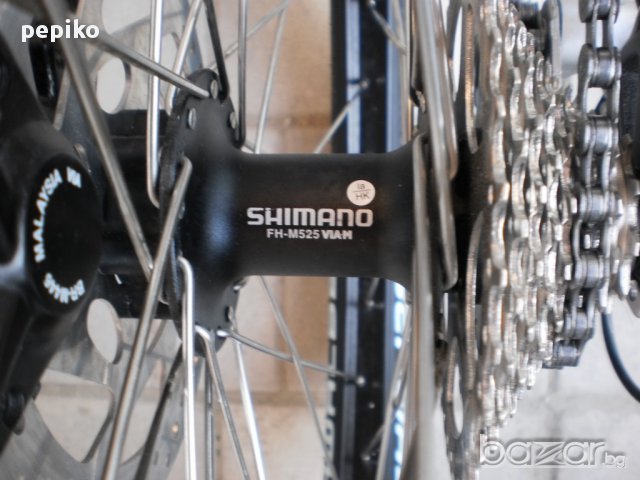 Продавам колела внос от Германия спортен велосипед Dezigned специална селекция модел 2015г диск  хид, снимка 17 - Части за велосипеди - 10392832