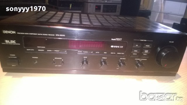 denon dra-585rd-stereo receiver-190watts-made in germany-внос швеицария, снимка 10 - Ресийвъри, усилватели, смесителни пултове - 9841168