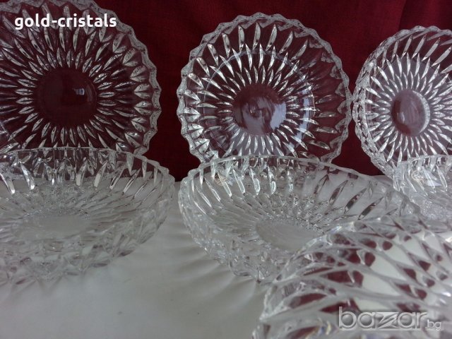 кристални чинии купи немски кристал , снимка 5 - Антикварни и старинни предмети - 19375855