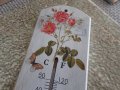 " Рози " - дървен ретро термометър