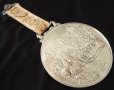 WMF релефно пано,картина от калай Зима. , снимка 1 - Антикварни и старинни предмети - 25555342
