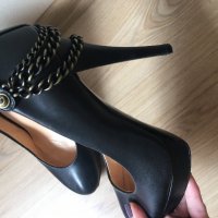 Обувки, снимка 3 - Дамски обувки на ток - 25088130