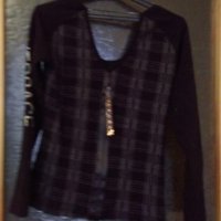 УНИКАЛНА ОРИГИНАЛНА блуза на VERSACE, снимка 7 - Блузи с дълъг ръкав и пуловери - 20936969