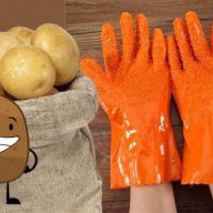 Tater Mattis ръкавици за белене на картофи, снимка 1 - Други - 16754865