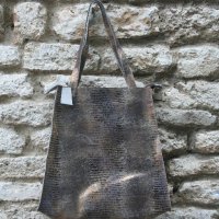 дамска чанта естествена кожа тип торба, снимка 8 - Чанти - 19428544