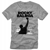 NEW! Мъжка FITNESS тениска ROCKY BALBOA! Бъди различен, поръчай тениска С Твоя Снимка!, снимка 3 - Тениски - 11133328