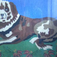 гоблен-куче, снимка 3 - Гоблени - 11083914